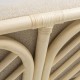 Canapé en rotin design BÔA SIMPLE tissu beige Sand Brema dessiné par at-once zoom sur la canne de rotin vue de dos