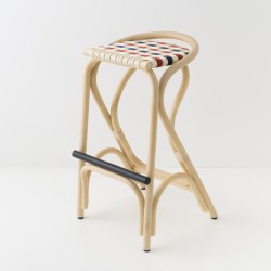 VIRAGE barstool blue & red