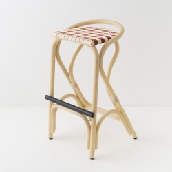 VIRAGE barstool blue & red