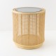 CORRIDOR design rattan side table