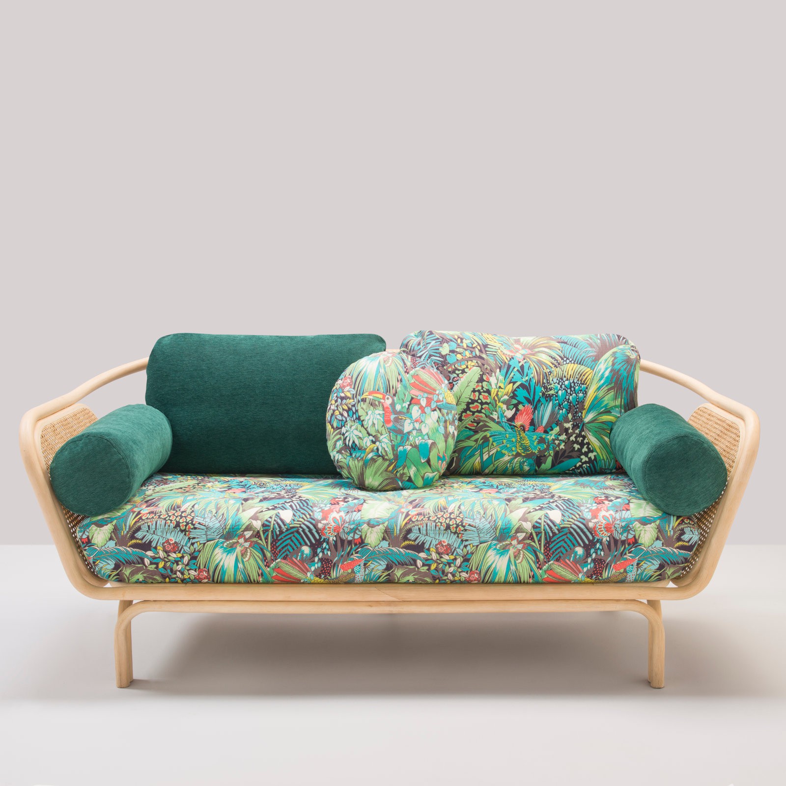 bÔa sofa in rattan designed by at once