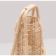 NACELLE rattan design small standing lamp - handle detail