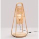 Lampe à poser design en rotin NACELLE