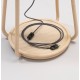 NACELLE rattan design small standing lamp - foot detail