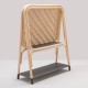 PANÔ design rattan shelf