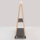 PANÔ design rattan shelf - side view