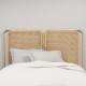 Passage double rattan headboard