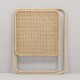 PASSAGE left single rattan headboard frame details