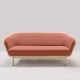 BÔA sofa with red Capture 4802 fabric designed by At-Once