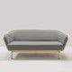 BÔA rattan sofa grey Mood 1102 fabric designed by At-Once