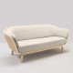 BÔA sofa in rattan designed by At-Once customer's own material