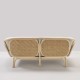 BÔA sofa in rattan designed by At-Once customer's own material