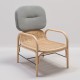 PLUS rattan armchair