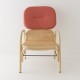 PLUS design rattan armchair front view