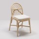 SILLON design rattan chair without cushion