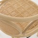 Seat detail of the CONTOUR rattan design table armchair by AC/AL studio