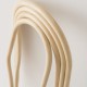 Nomadic design wall lamp in rattan designed by At-Once - detail of depth