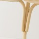 Detail of SILLON design rattan chair