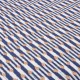 Cushion detail of the HUBLOT design rattan armchair Marquetry blue fabric by Sunbrella