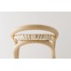 Tabouret de bar VIRAGE jaune & rouge