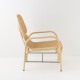 Fauteuil en rotin PLUS Orchid Edition avec cannage vue de profil